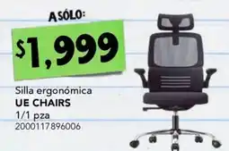 City Club UE CHAIRS Silla ergonómica oferta