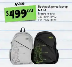 City Club Nasa backpack porta laptop oferta