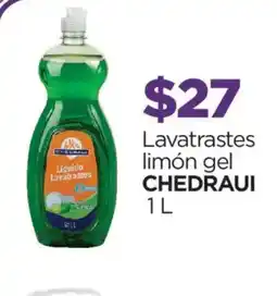 Chedraui Chedraui lavatrastes limón gel oferta