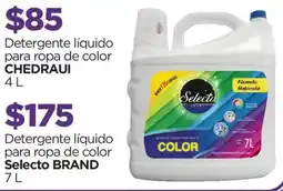 Chedraui Selecto Brand detergente liquido para ropa de color oferta