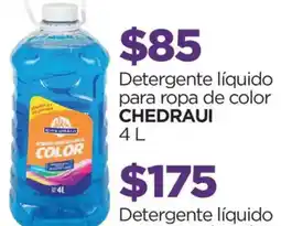Chedraui Chedraui Detergente liquido para ropa de color oferta