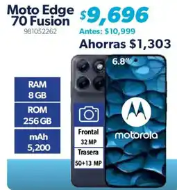 Sam's Club motorola moto edge 70 fusion oferta