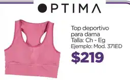 Chedraui Optima Top deportivo para dama oferta