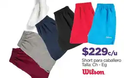 Chedraui Wilson short para caballero oferta