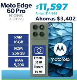 Sam's Club motorola moto edge 60 pro oferta
