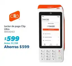 Sam's Club clip Lector de pago Clip Ultra oferta