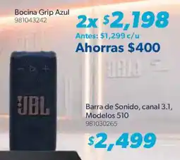 Sam's Club JBL Bocina Grip Azul oferta