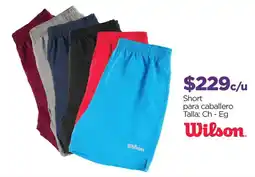 Chedraui Wilson short para caballero oferta