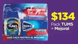 Chedraui Tums + Mejoral oferta
