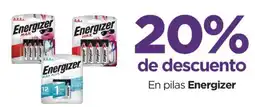 Chedraui Energizer pilas oferta