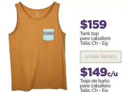 Chedraui Tank top para caballero oferta