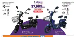 Chedraui Kiwo Motobici eléctrica Mod. KCH01 oferta