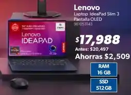 Sam's Club Lenovo Laptop IdeaPad Slim 3 oferta
