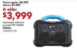 City Club Forza generador eléctrico portátil FPP-T300W oferta