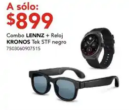 City Club lennz reloj kronos tek stf negro oferta