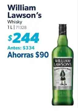 Sam's Club William Lawson's Whisky oferta