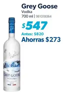 Sam's Club Grey Goose Vodka oferta