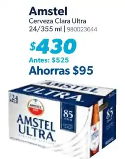 Sam's Club Amstel Cerveza Clara Ultra oferta