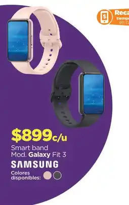 Chedraui samsung smart band mod. galaxy fit 3 oferta