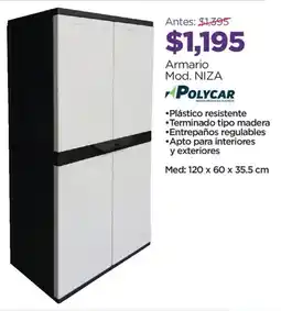 Chedraui Polycar Armario oferta