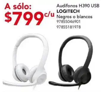 City Club Logitech audífonos H390 USB oferta