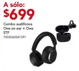 City Club Combo audífonos One on ear + Ows STF oferta