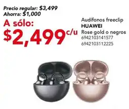 City Club Huawei Audífonos freeclip oferta