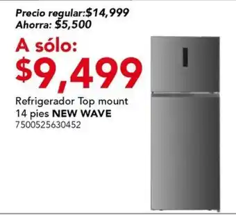 City Club New Wave Refrigerador Top mount oferta