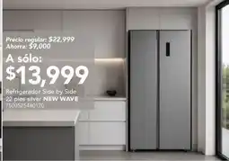 City Club new wave refrigerador side by side oferta