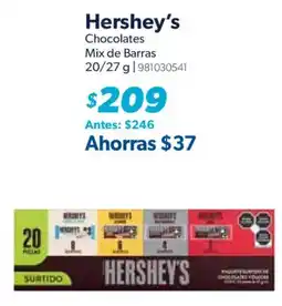 Sam's Club Hershey's Chocolates Mix de Barras oferta