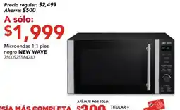 City Club New Wave microondas oferta