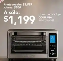 City Club Gourmia horno con air fryer oferta
