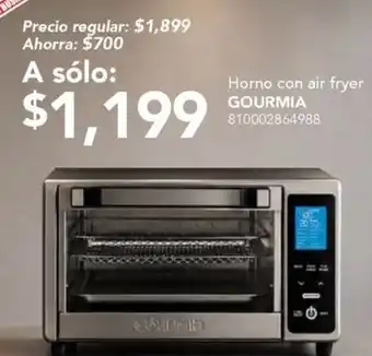 City Club Gourmia horno con air fryer oferta