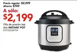 City Club Instant Pot olla de presion 6qt duo oferta