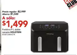City Club holstein freidora 9 l doble canasta oferta