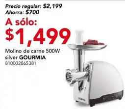 City Club gourmia molino de carne 500w silver oferta