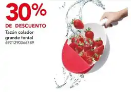 City Club Tazón colador grande fontal oferta