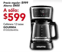 City Club Gourmia cafetera 12 tazas oferta