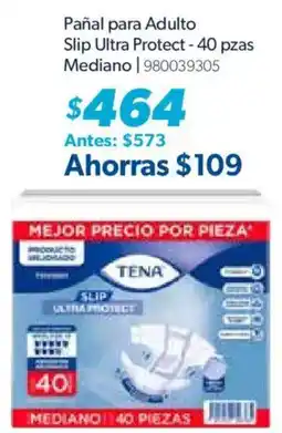 Sam's Club Tena Pañal para Adulto Slip Ultra Protect oferta