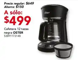 City Club Oster cafetera 12 tazas negra oferta