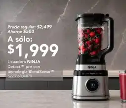 City Club Ninja licuadora detect pro con tecnologia blendsense oferta