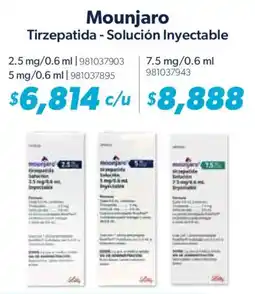 Sam's Club Mounjaro Tirzepatida - Solución Inyectable oferta