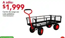City Club Carrito de carga uso rudo peldaños oferta