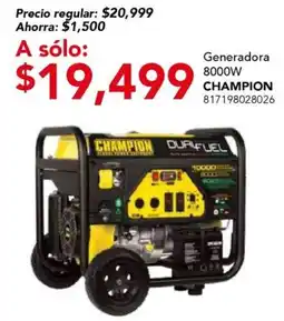 City Club Champion generadora oferta