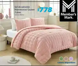 Sam's Club Member's Mark Set de edredón Matrimonial/Queen oferta