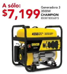 City Club Champion Generadora 3 oferta