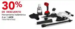 City Club Herramienta inalámbrica 4 en 1 AKSI oferta
