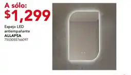 City Club ALLAPSA Espejo LED antiempañante oferta