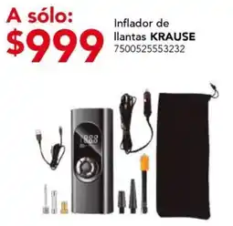 City Club KRAUSE inflador de llantas oferta