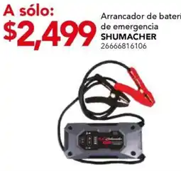 City Club Shumacher arrancador de batería de emergencia oferta